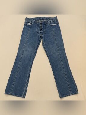 Vintage Nasty Pig Denim Jeans Pants Snap Button Up Men's Size 32 Made in USA